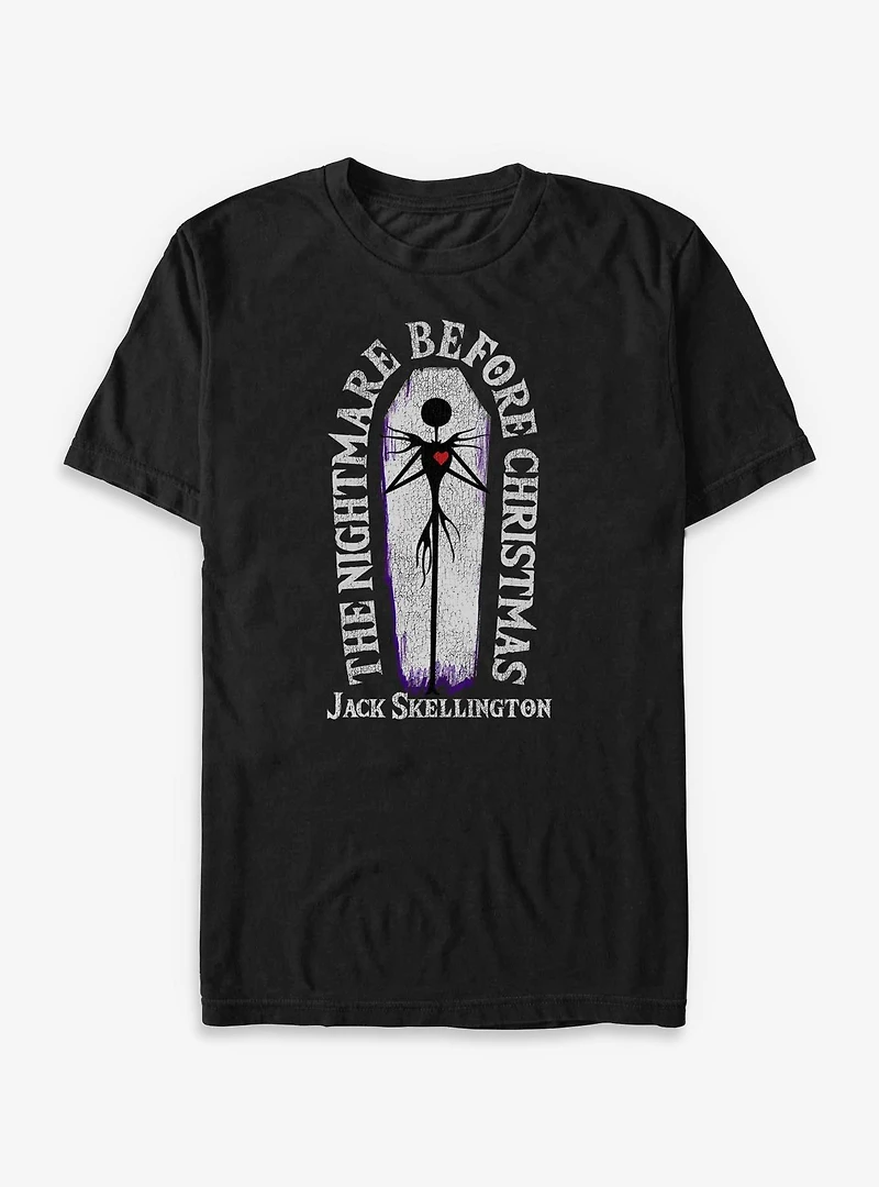 Disney The Nightmare Before Christmas Coffin Big & Tall T-Shirt