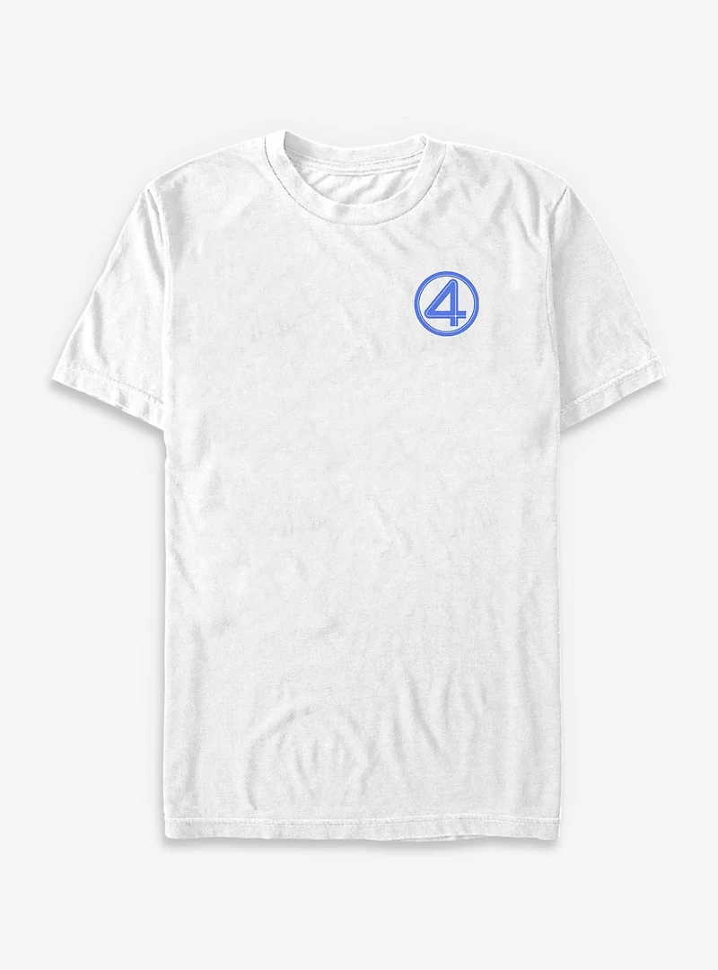 Marvel The Fantastic Four Logo Big & Tall T-Shirt