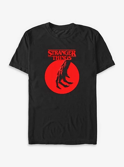 Stranger Things Red Circle Hand Big & Tall T-Shirt