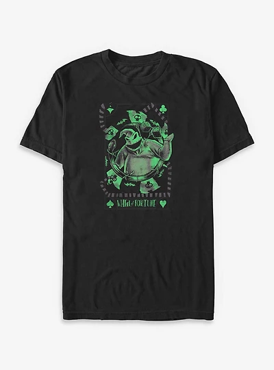 Disney The Nightmare Before Christmas Oogie Boogie Wheel Of Fortune Big & Tall T-Shirt