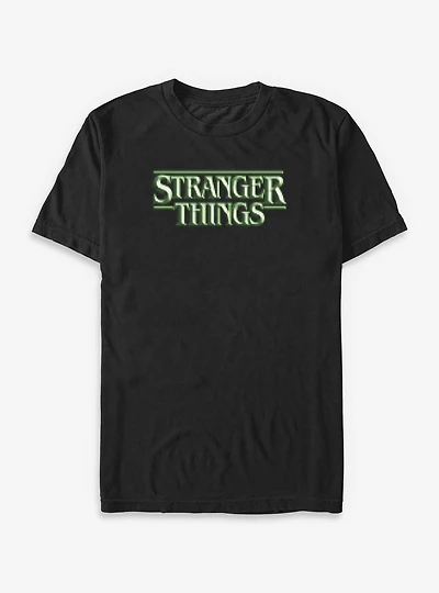 Stranger Things Green Glitch Big & Tall T-Shirt