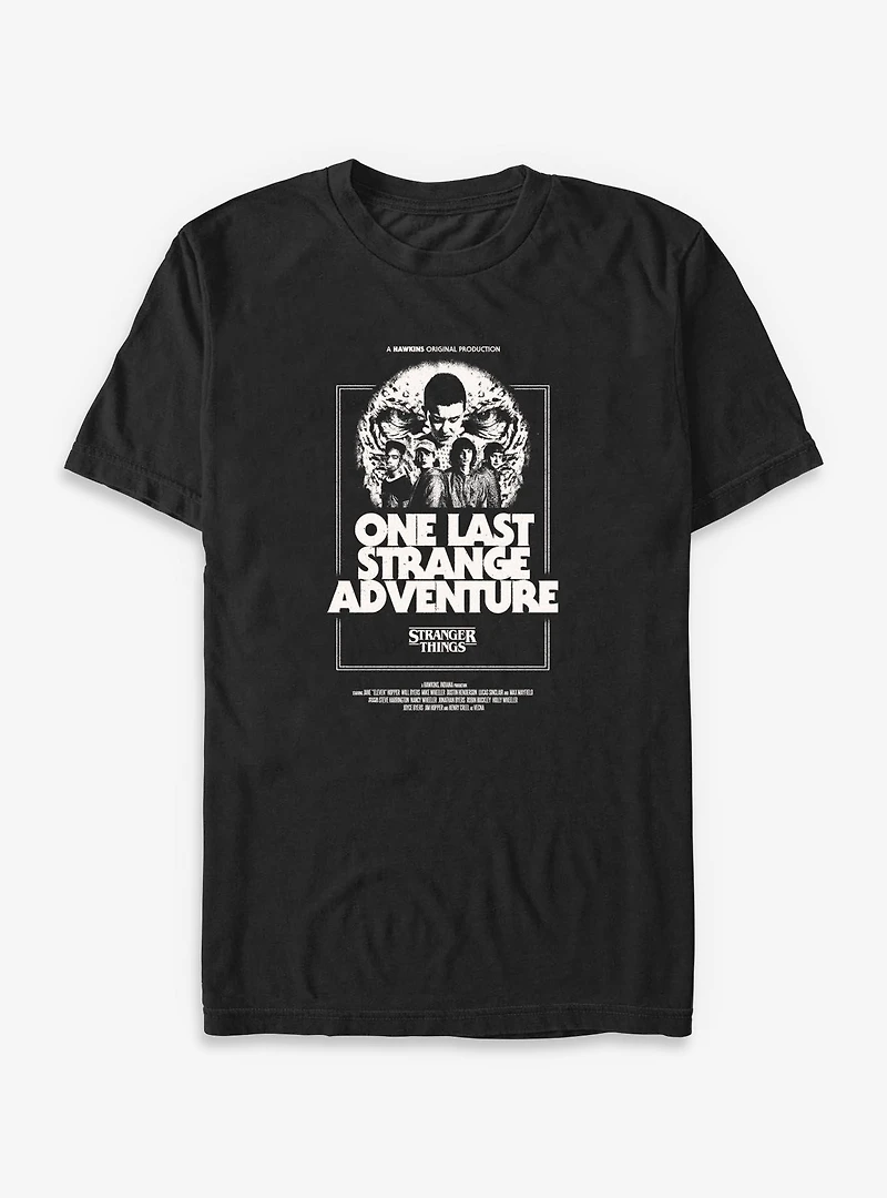 Stranger Things One Last Strange Adventure Big & Tall T-Shirt