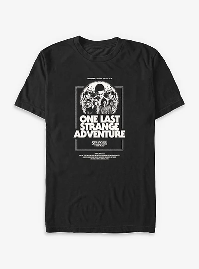 Stranger Things One Last Strange Adventure Big & Tall T-Shirt