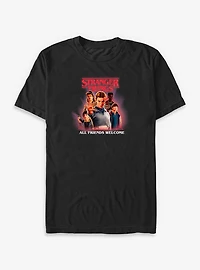 Stranger Things All Friends Welcome Big & Tall T-Shirt