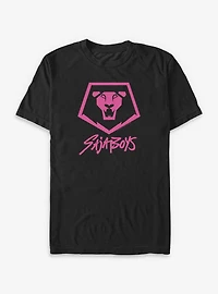 KPop Demon Hunters Saja Boys Lion Logo Big & Tall T-Shirt