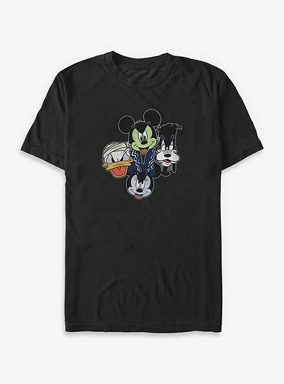 Disney Mickey Mouse And Friends Halloween Heads Big & Tall T-Shirt
