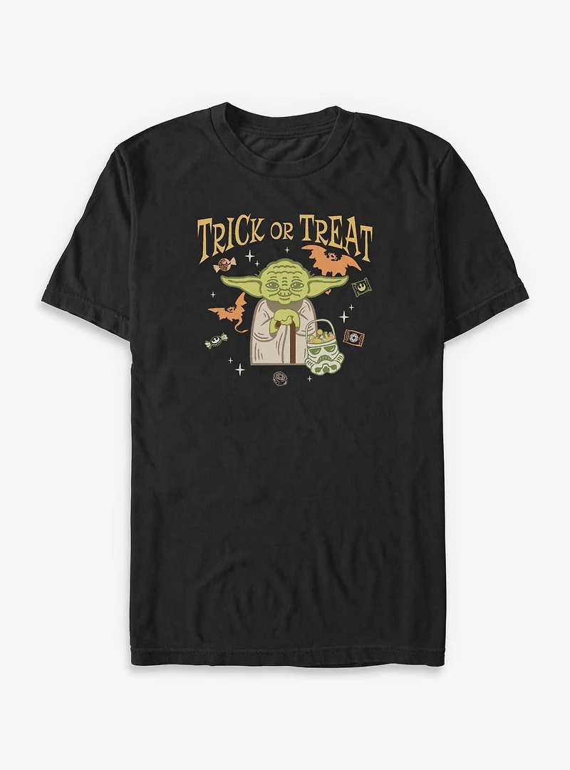 Star Wars Yoda Trick Or Treat Big & Tall T-Shirt