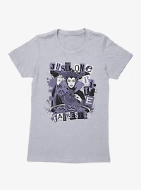 Disney Villains Snow White Evil Queen Just One Bite Block Letters Womens T-Shirt Box Lunch Exclusive