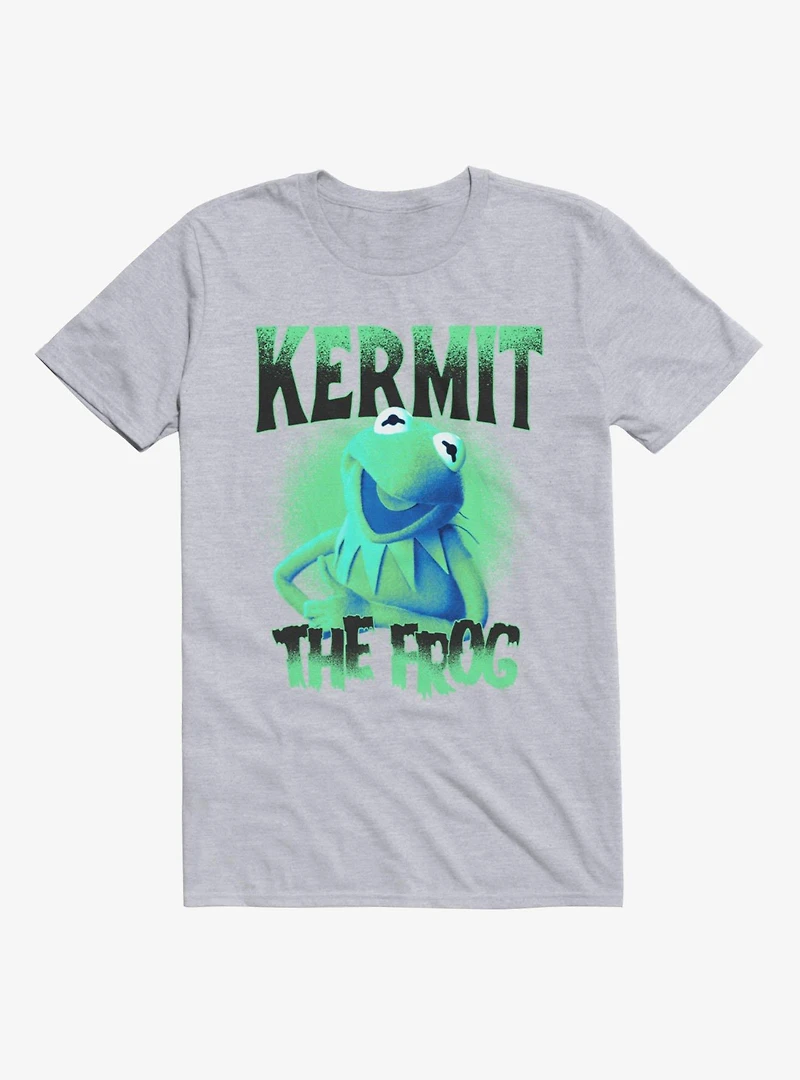 Disney The Muppets Kermit Frog Street Gradient T-Shirt Box Lunch Exclusive
