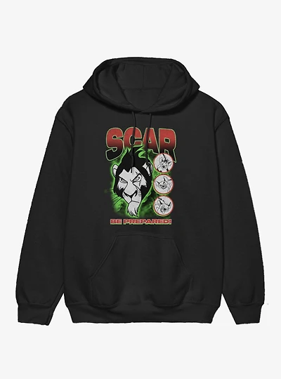 Disney The Lion King Scar Be Prepared Hoodie Box Lunch Exclusive