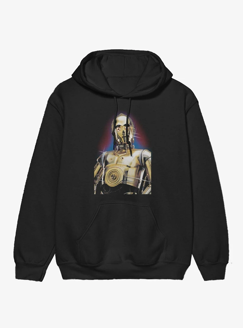 Star Wars C-3PO Portrait Hoodie Box Lunch Exclusive