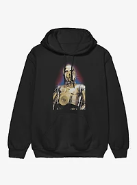 Star Wars C-3PO Portrait Hoodie Box Lunch Exclusive