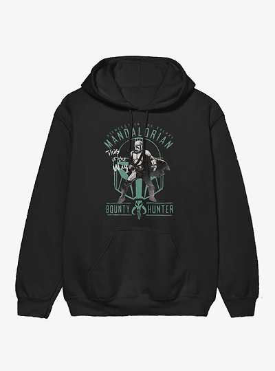 Star Wars The Mandalorian Bounty Hunter Hoodie Box Lunch Exclusive