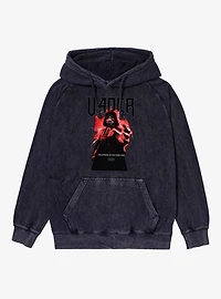 Star Wars Vader The Power Of Dark Side Mineral Wash Hoodie Box Lunch Exclusive