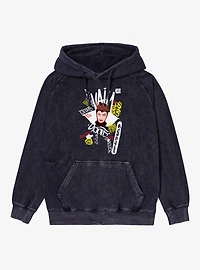 Disney Villains Snow White Evil Queen Graffiti Mineral Wash Hoodie Box Lunch Exclusive