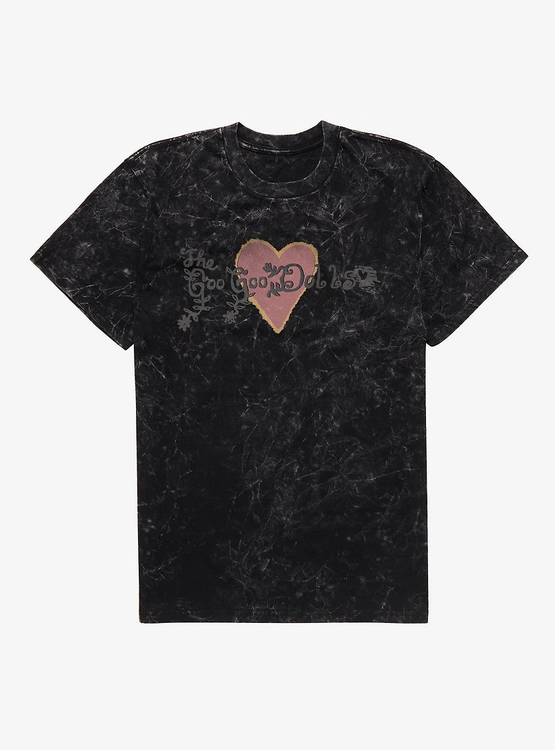 Goo Dolls Heart Mineral Wash T-Shirt