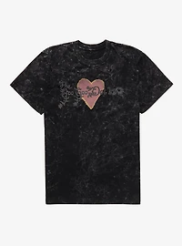 Goo Dolls Heart Mineral Wash T-Shirt