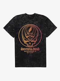 The Greatful Dead Live July 12, 1987 Mineral Wash T-Shirt