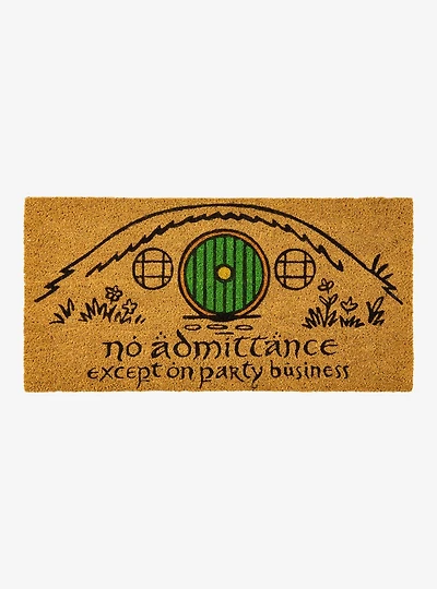 The Lord of the Rings Hobbit Home Welcome Mat - BoxLunch Exclusive