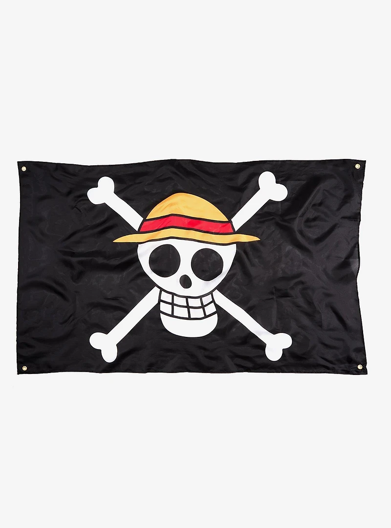 One Piece Straw Hat Crew Large Wall Flag - BoxLunch Exclusive