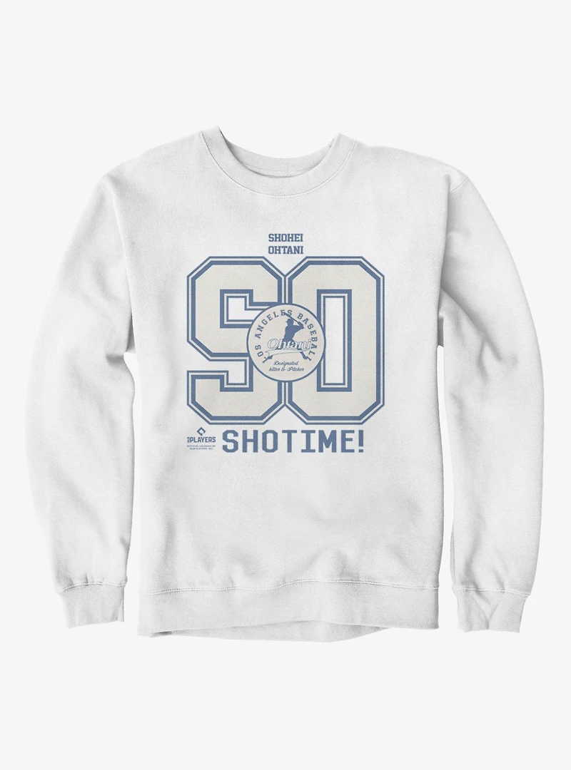 MLB Shohei Ohtani 90 Los Angeles Dodgers Shotime Sweatshirt Box Lunch Exclusive
