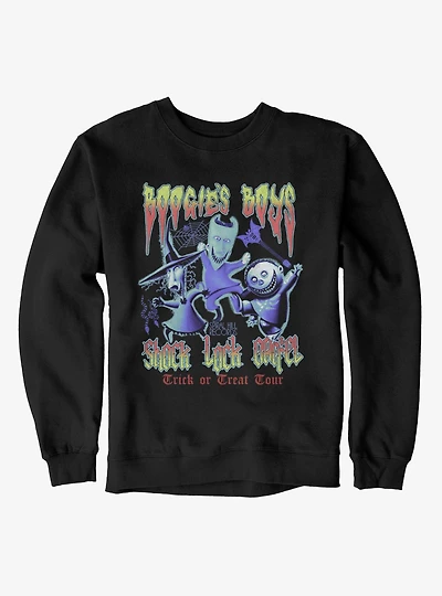 Disney The Nightmare Before Christmas Boogie's Boys Trick Or Treat Tour Sweatshirt Box Lunch Exclusive