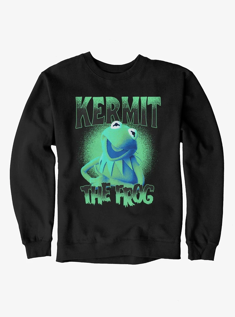 Disney The Muppets Kermit Frog Street Gradient Sweatshirt Box Lunch Exclusive
