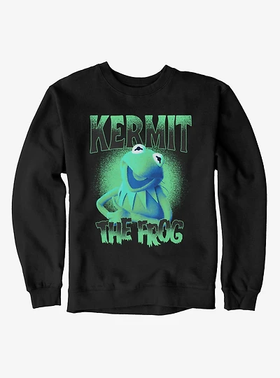 Disney The Muppets Kermit Frog Street Gradient Sweatshirt Box Lunch Exclusive