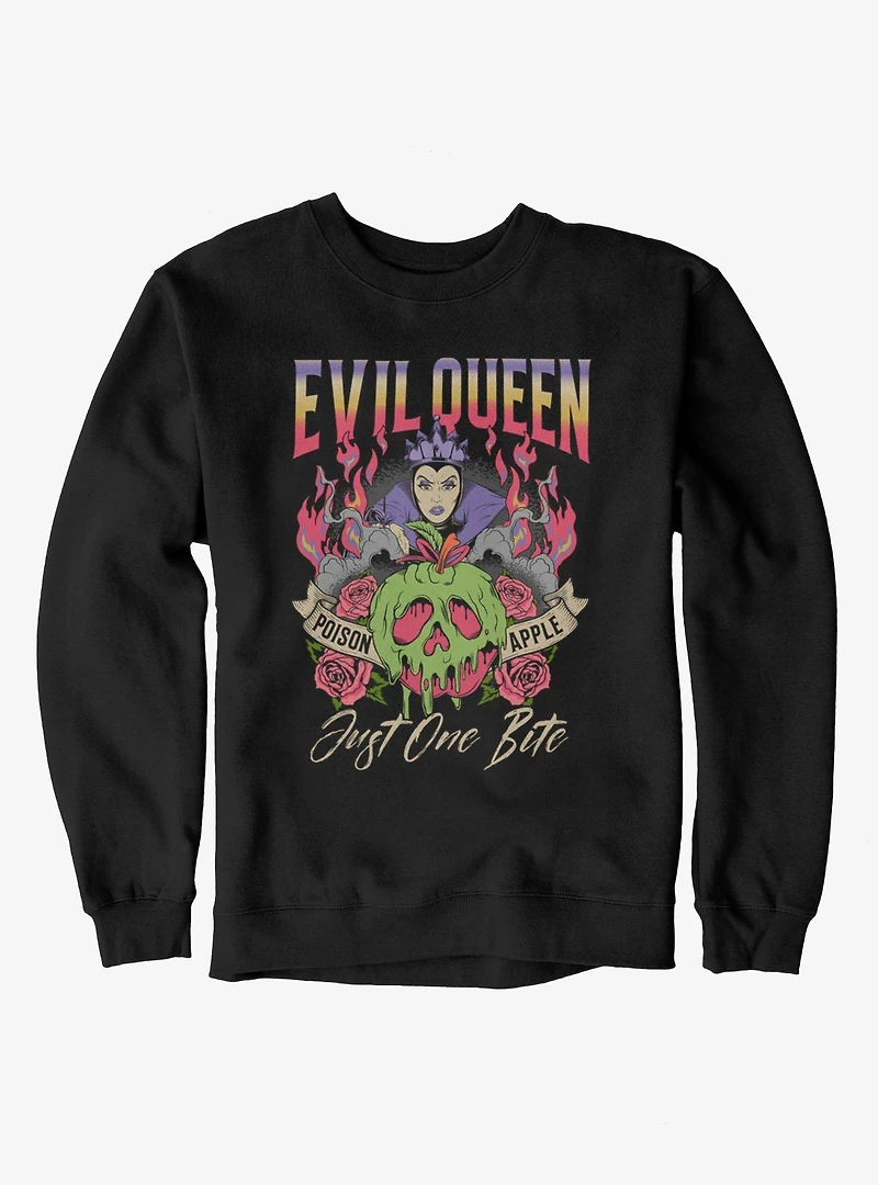 Disney Villains Snow White Evil Queen Just One Bite Sweatshirt Box Lunch Exclusive