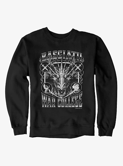 Fourth Wing Dragon Head Basgiath War College Sweatshirt Box Lunch Exclusive
