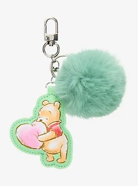 Disney Winnie the Pooh Multi-Charm Pom Pom Keychain - BoxLunch Exclusive