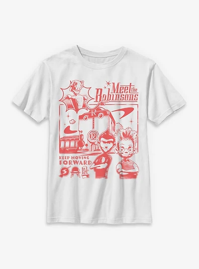 Disney Meet The Robinsons Keep Movig Forward Youth Boys T-Shirt