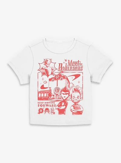 Disney Meet The Robinsons Keep Movig Forward Womens Baby T-Shirt