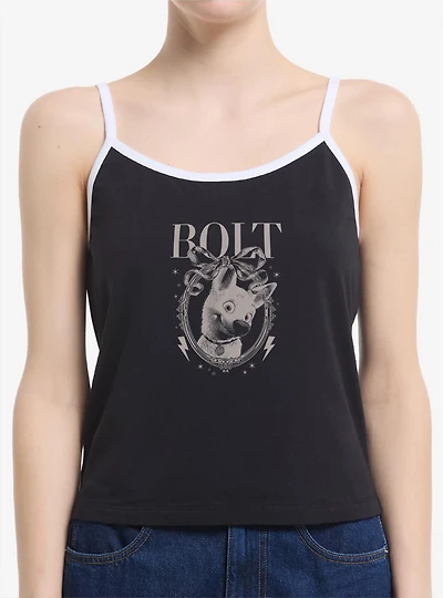 Disney Bolt Coquette Frame Womens Cami