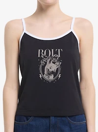 Disney Bolt Coquette Frame Womens Cami