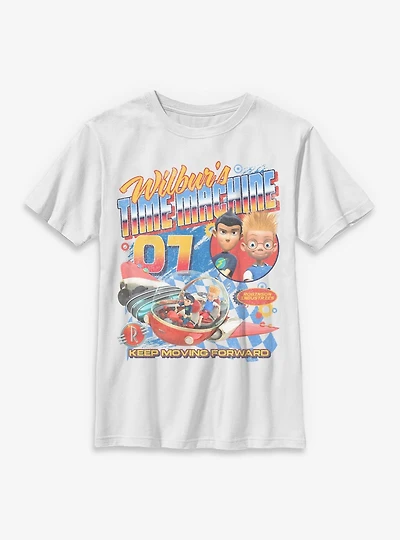 Disney Meet The Robinsons Wilbur's Time Machine Youth Boys T-Shirt