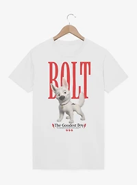 Disney Bolt The Goodest Boy Red Text T-Shirt