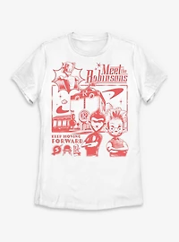Disney Meet The Robinsons Keep Movig Forward Womens T-Shirt