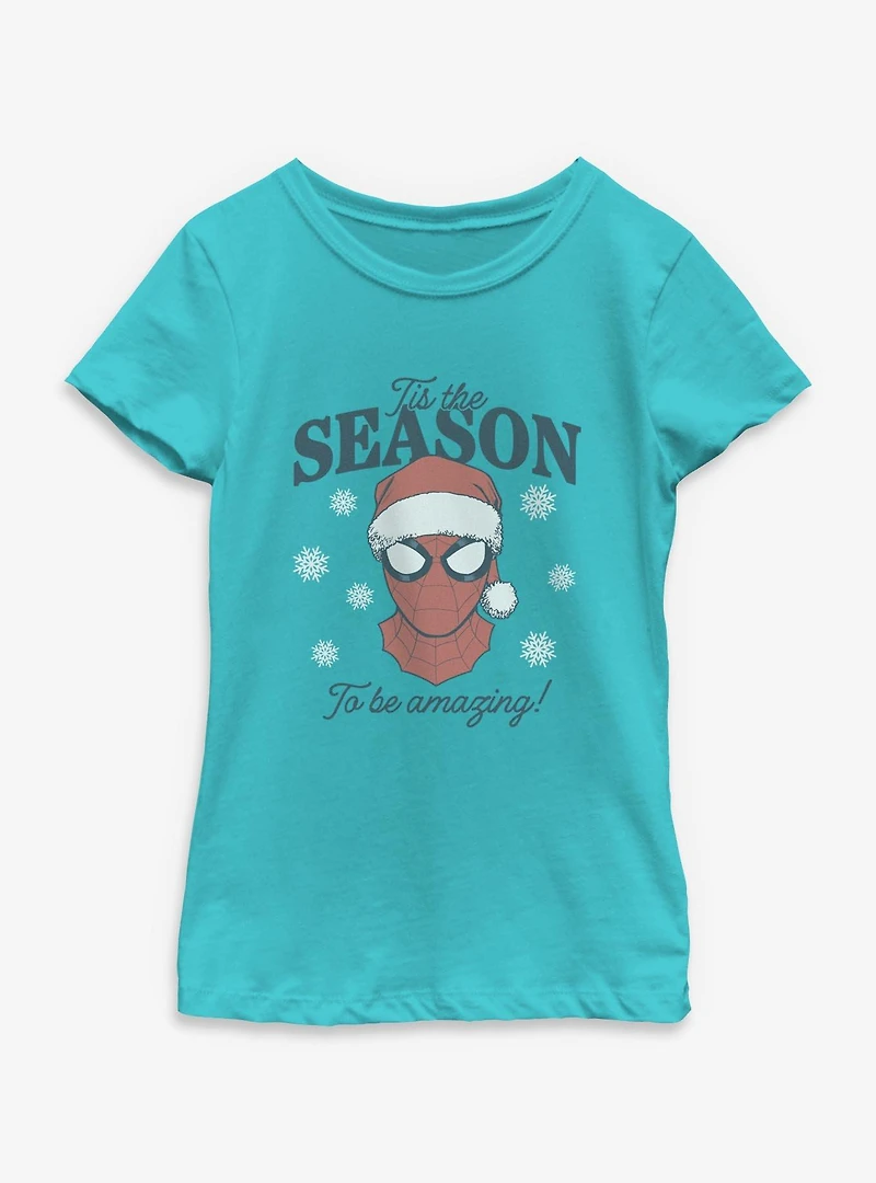 Marvel Spider-Man Season To Be Amazing Youth Girls T-Shirt