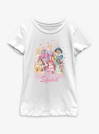 Disney Princesses Holiday Squad Youth Girls T-Shirt