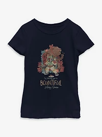 Star Wars The Mandalorian Holiday Season Youth Girls T-Shirt