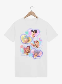 Kpop Demon Hunters Saja Boys Group Heart T-Shirt