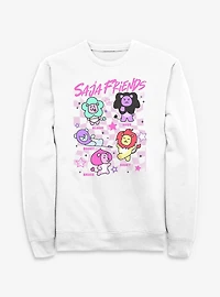 Kpop Demon Hunters Saja Friends Jumble Sweatshirt