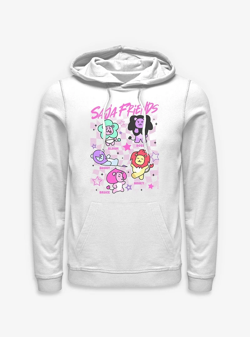 Kpop Demon Hunters Saja Friends Jumble Hoodie