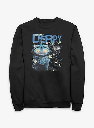 Kpop Demon Hunters Derpy And Sussie Stars Sweatshirt