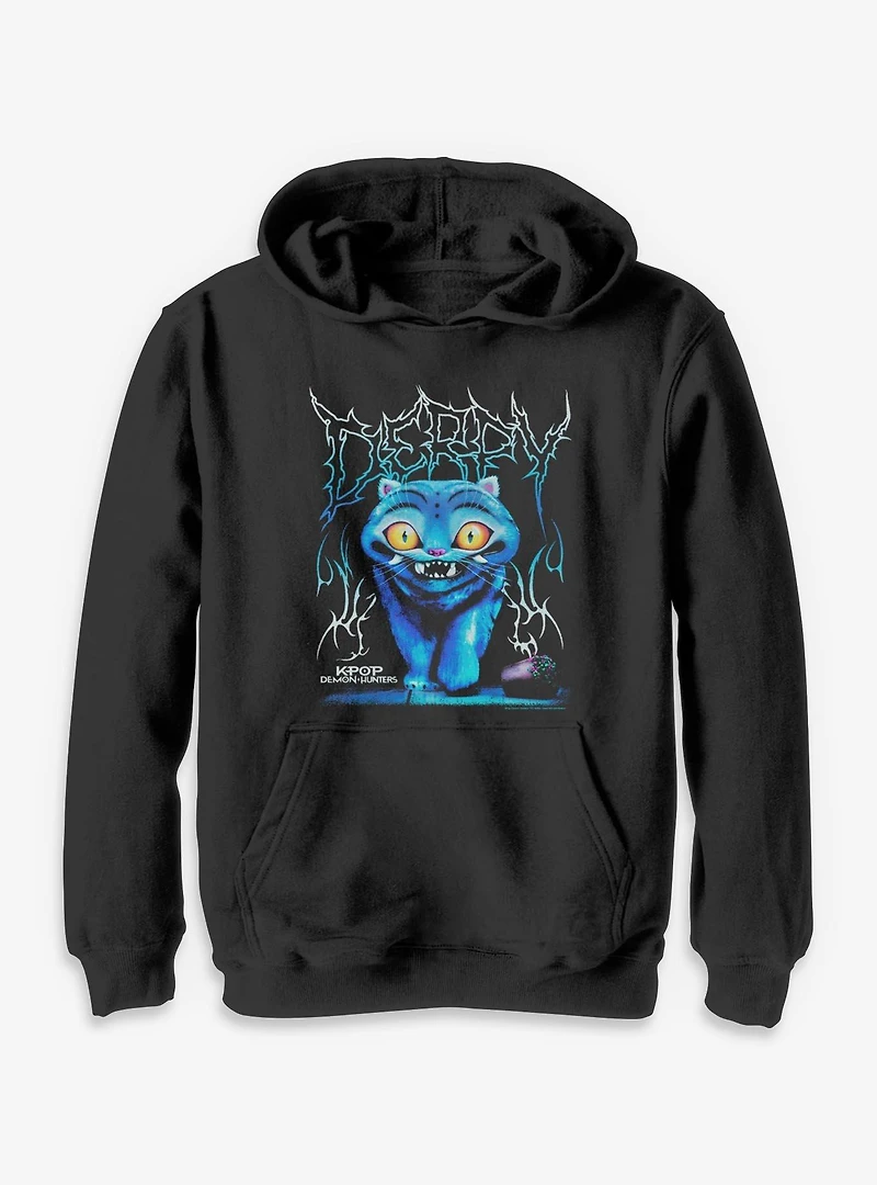 Kpop Demon Hunters Derpy Rock Youth Hoodie Box Lunch Exclusive