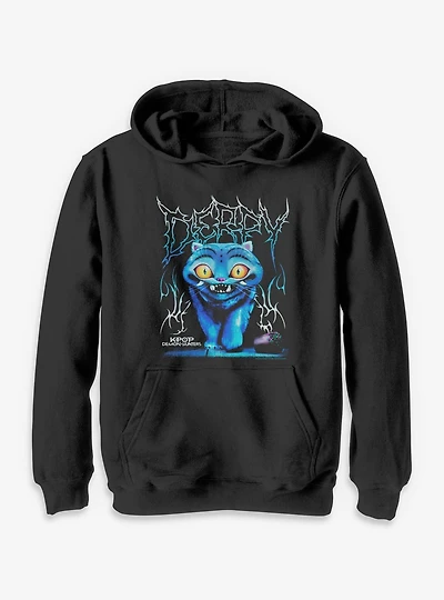 Kpop Demon Hunters Derpy Rock Youth Hoodie Box Lunch Exclusive
