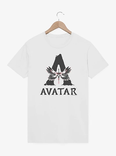 Avatar: Fire And Ash Big Creature Avatar Logo T-Shirt