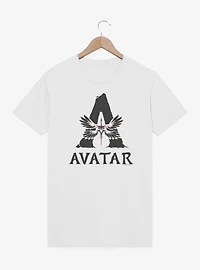 Avatar: Fire And Ash Big Creature Avatar Logo T-Shirt