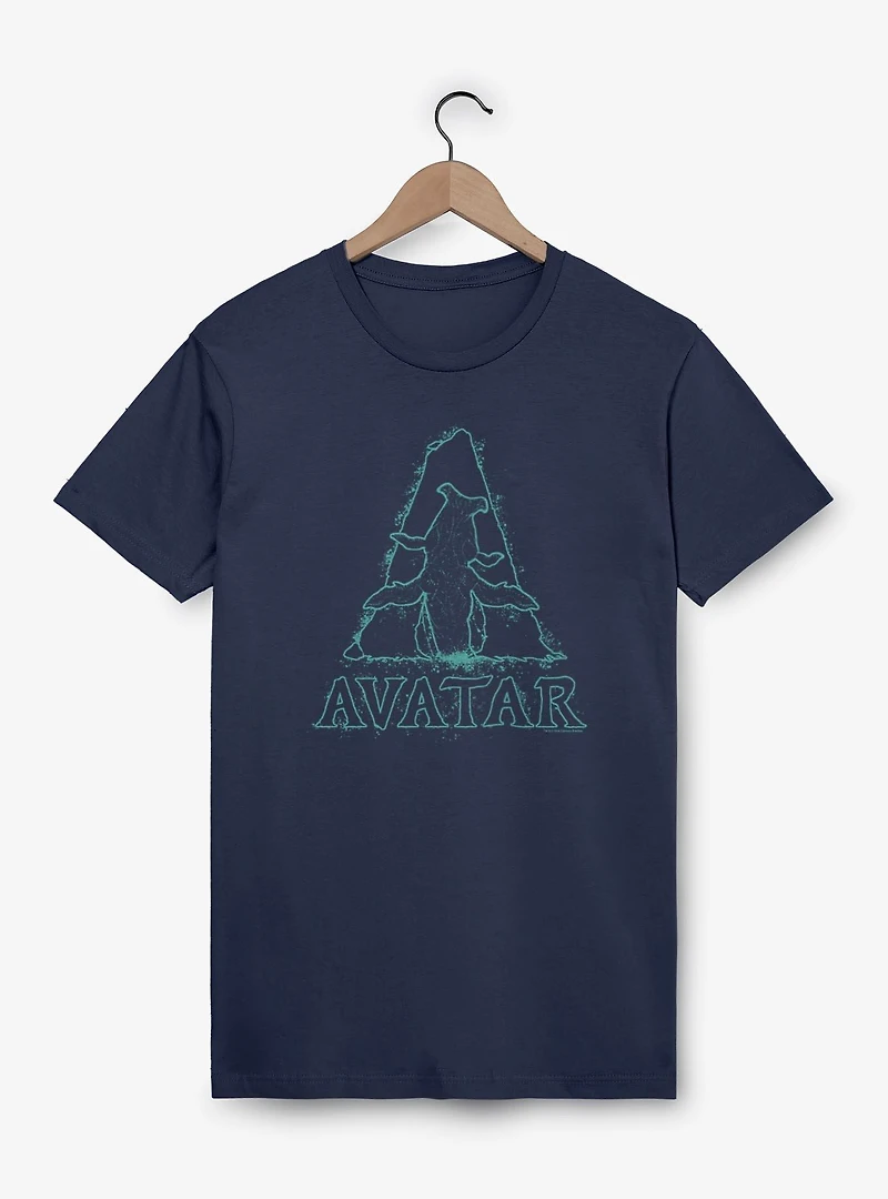 Avatar: Fire And Ash Avatar Tulkun Logo T-Shirt